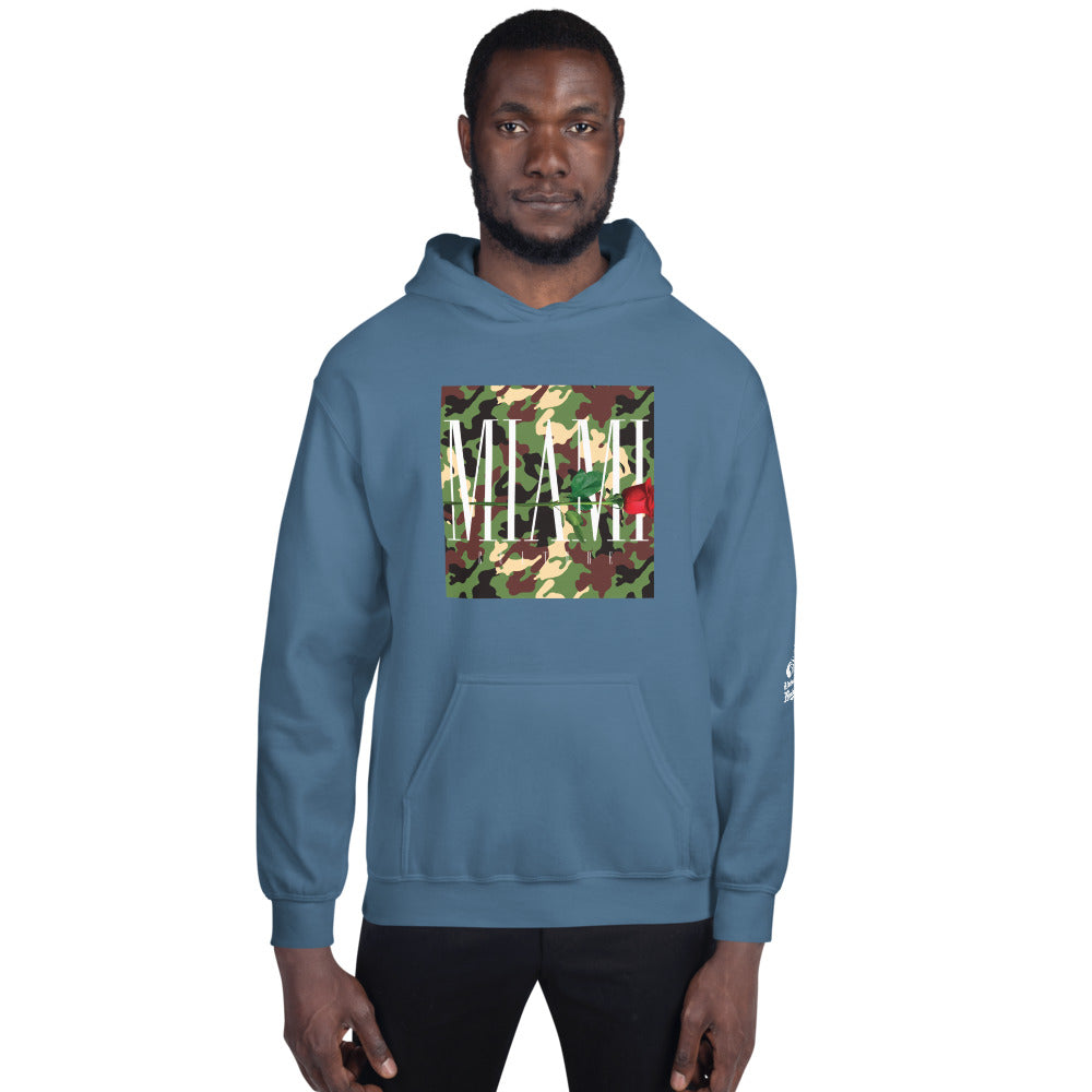 MIAMI THORNS AND ROSES CAMO HOODIE
