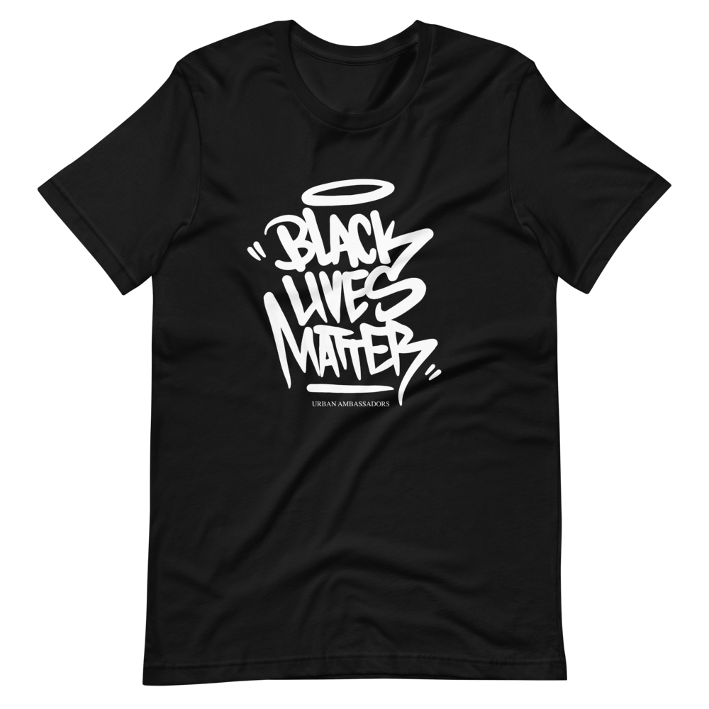 BLACK LIVES MATTER GRAFFITI T-SHIRT