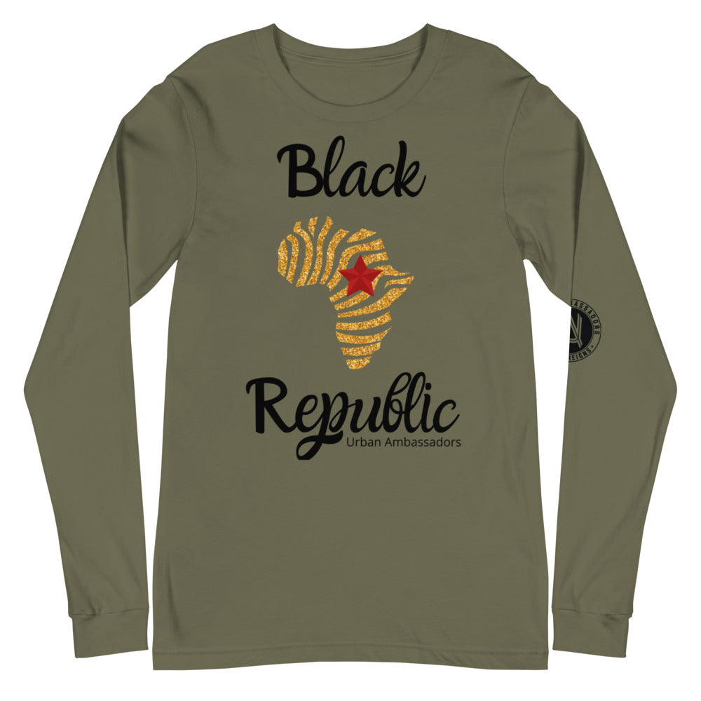 Black Republic Unisex Long Sleeve Tee