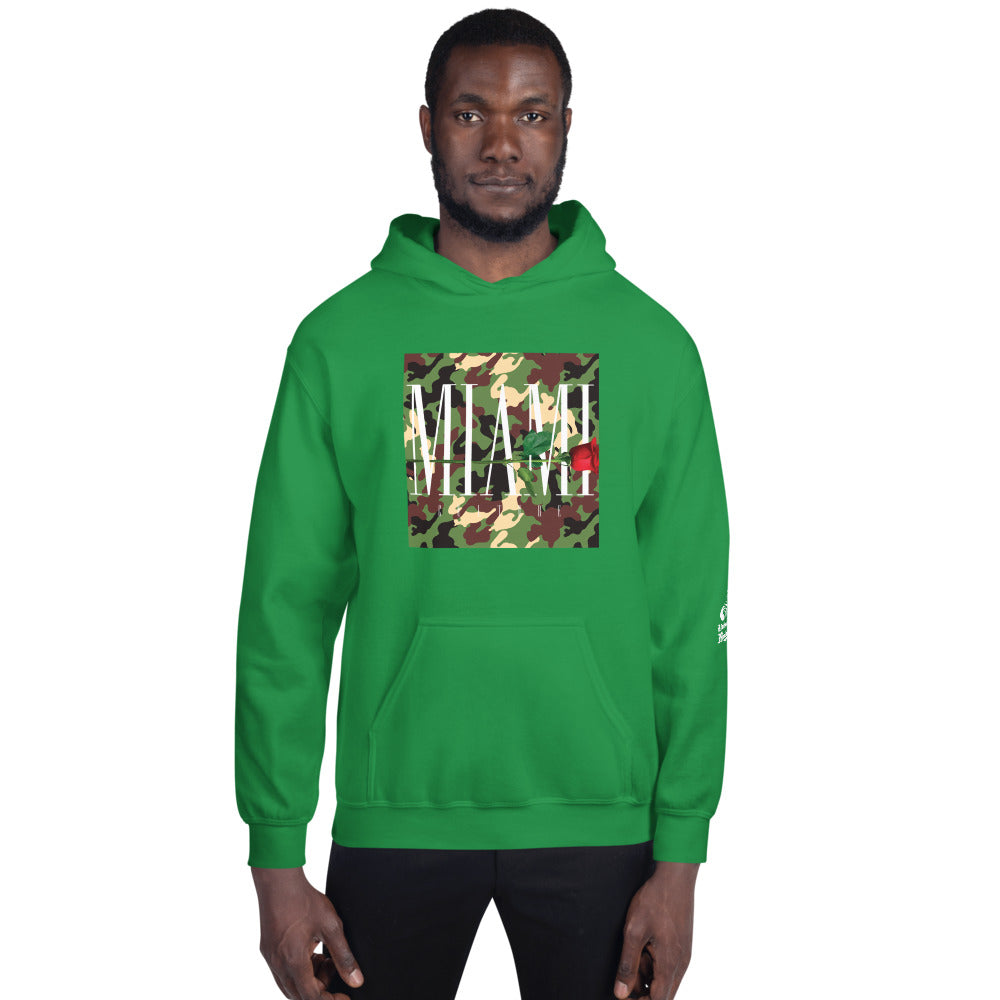 MIAMI THORNS AND ROSES CAMO HOODIE
